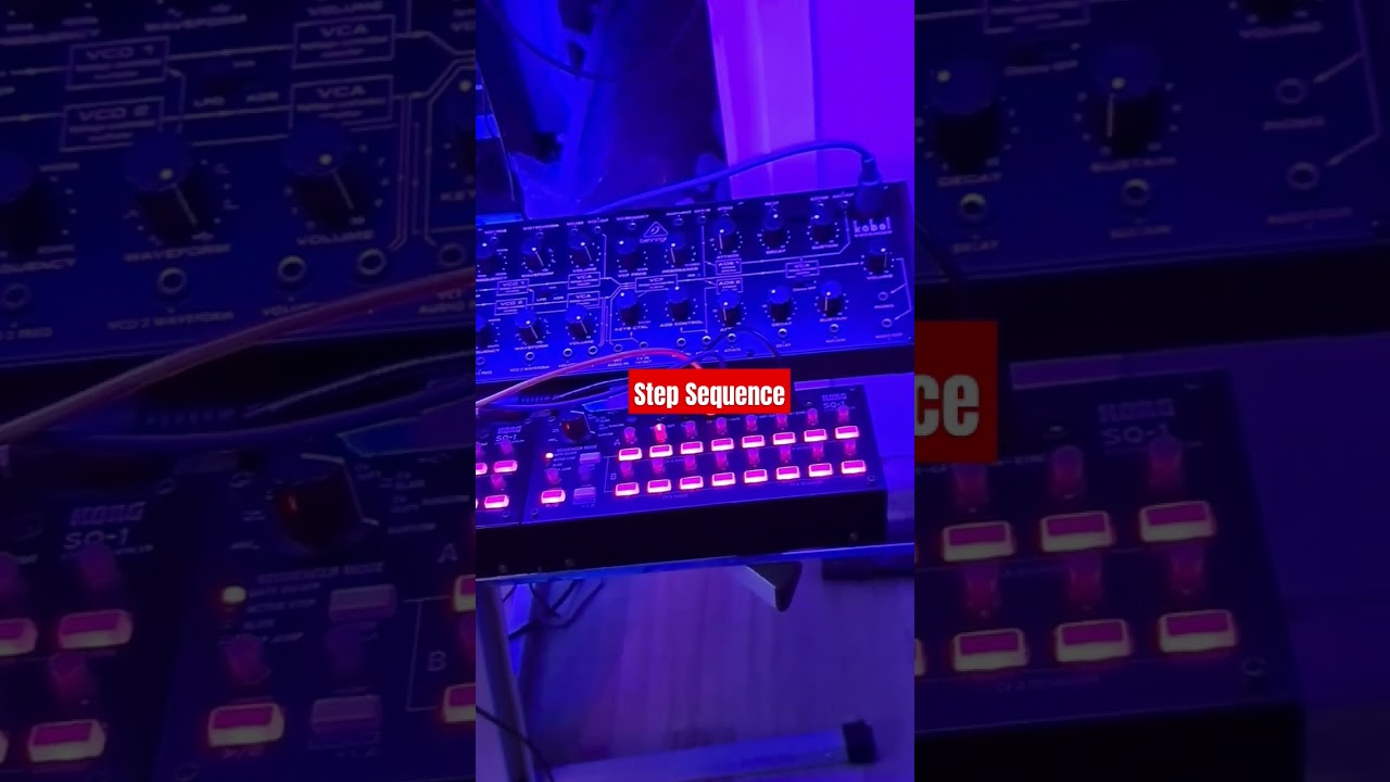 Step sequencers @behringer #system55 #crave #korgsq1 #960sequencer