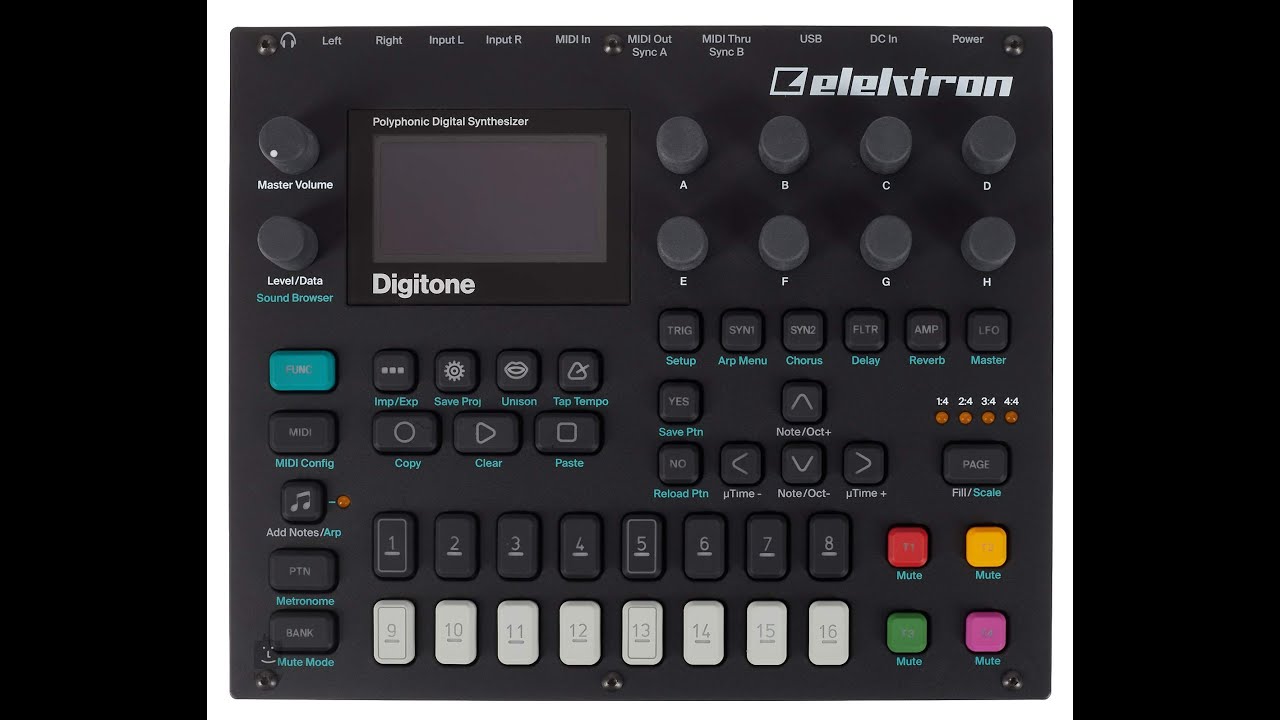 Elektron Digitone con Bando