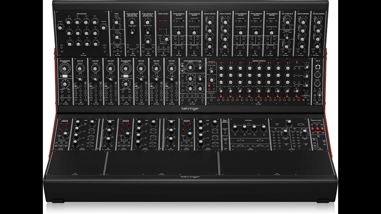 Behringer System 55 TUTORIAL Fixed filter bank 914