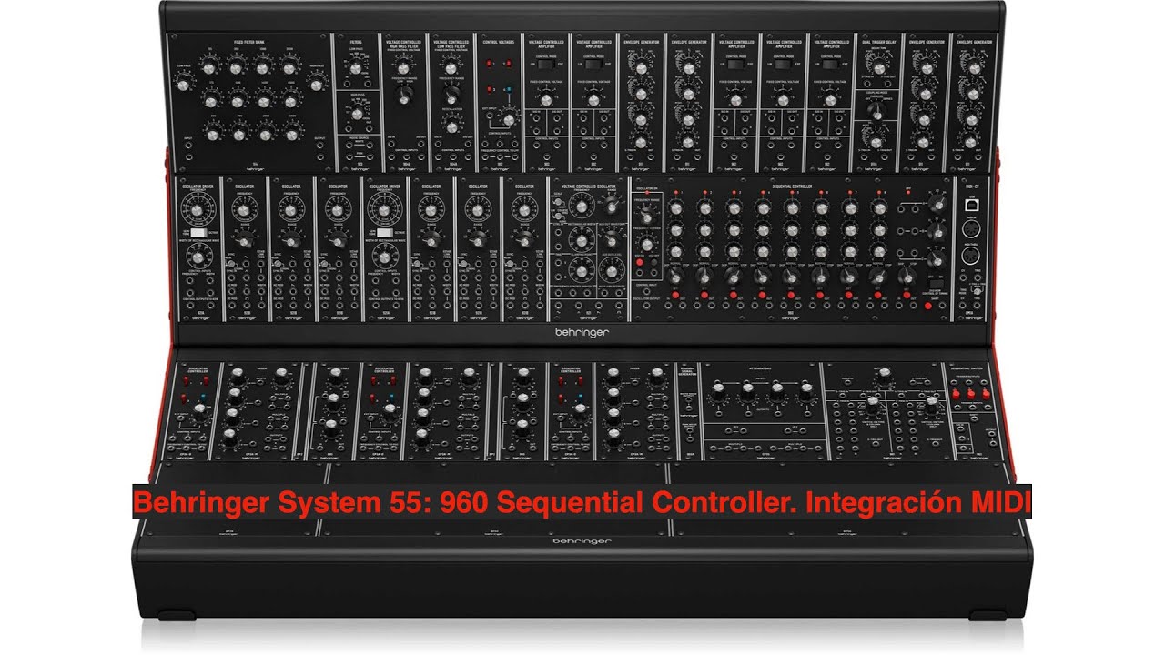 TUTORIAL: Behringer System 55 MIDI 960 Sequencer Synchronization
