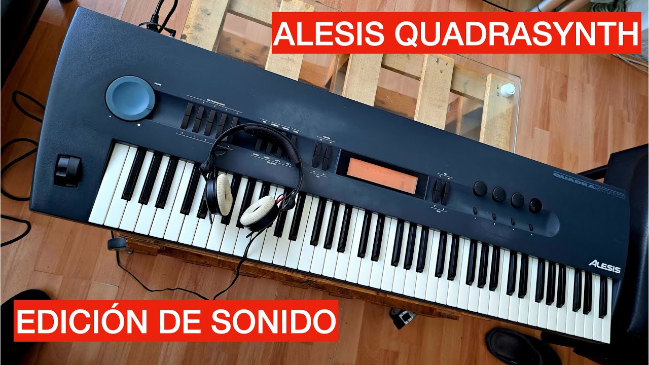 Alesis Quadrasynth: Edición de sonido