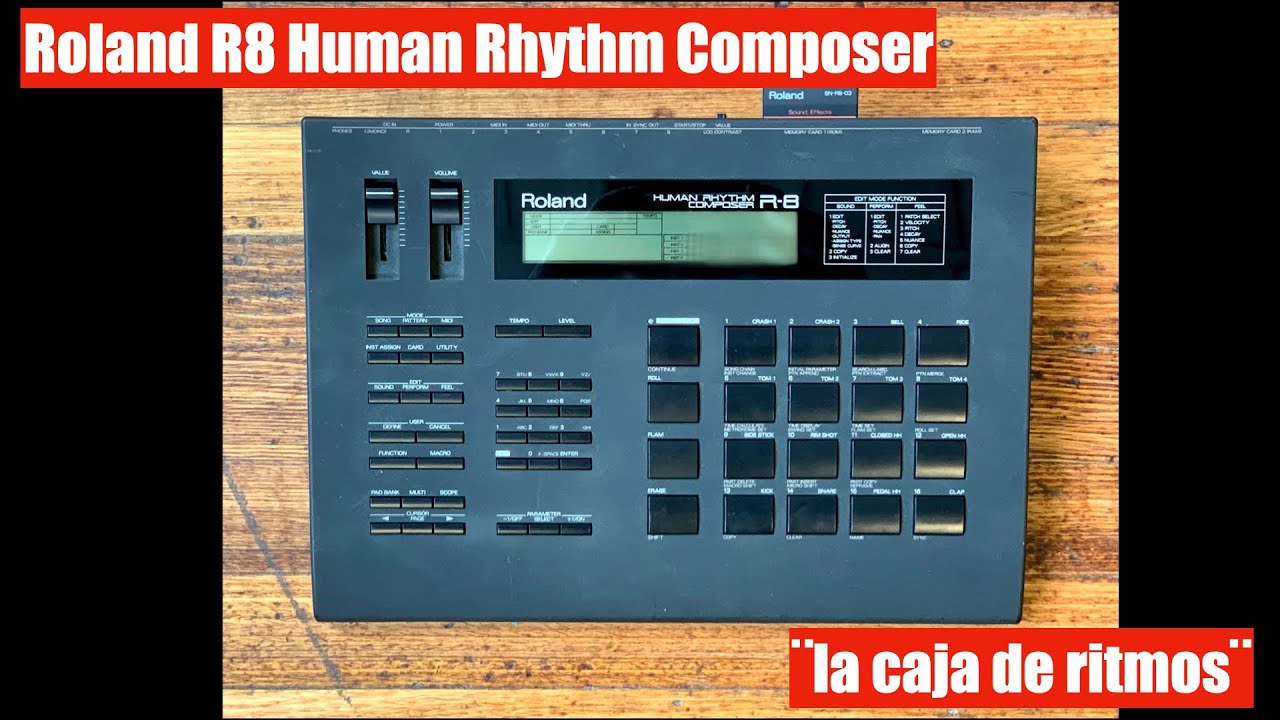 ROLAND R8: La Caja de Ritmos