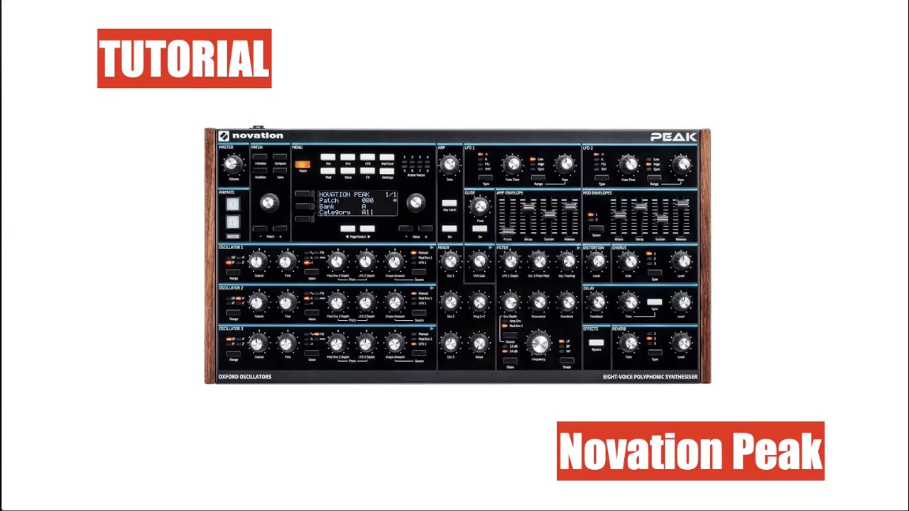TUTORIAL_Novation Peak