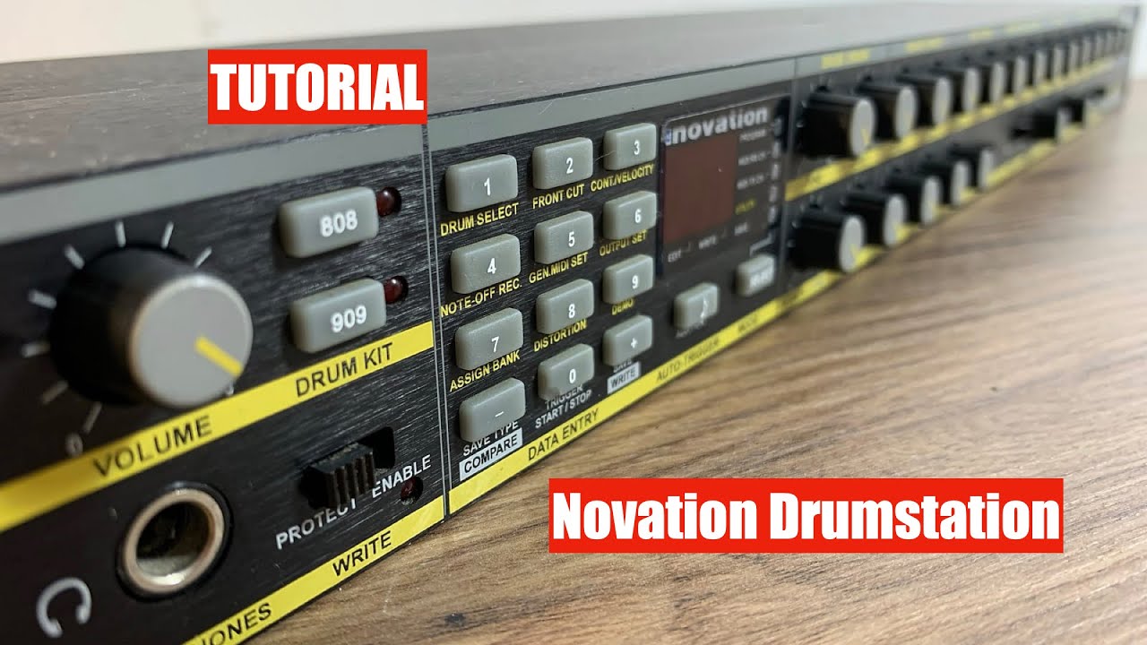 TUTORIAL: Novation Drumstation