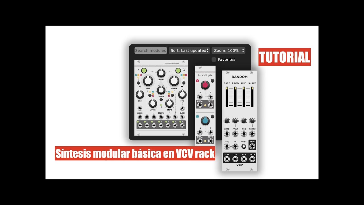 TUTORIAL: Síntesis modular básica en VCV Rack
