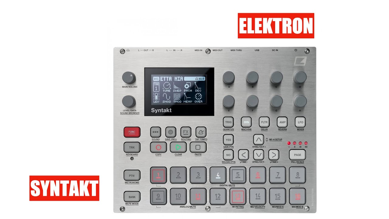 Elektron Syntakt: First contact