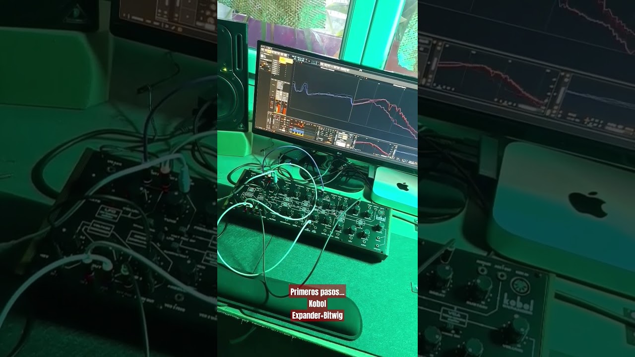 Primeros pasos @behringer #kobolexpander + @bitwig