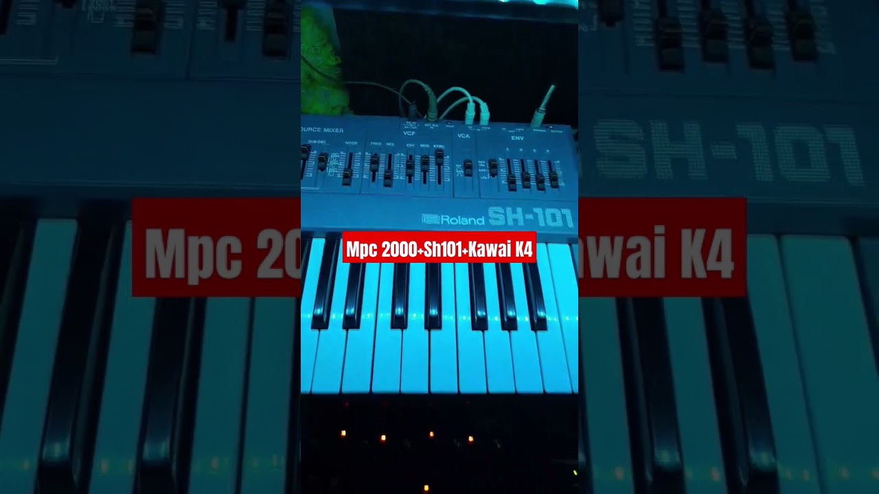 Mpc 2000+Sh 101+Kawai K4