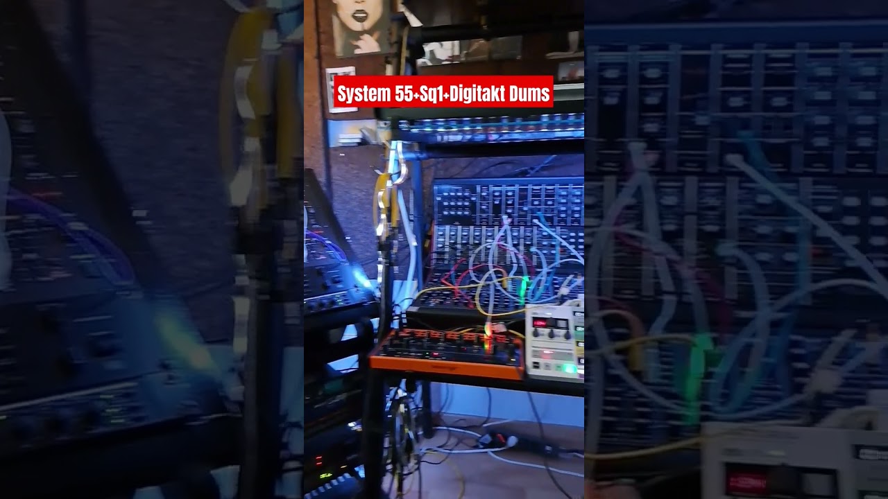 #system55 + #digitakt + #korgsq1