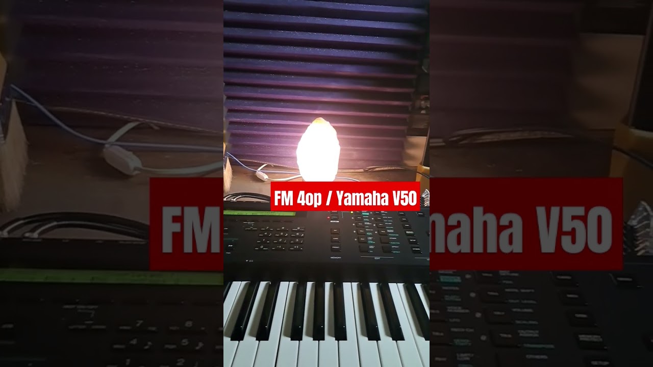 @YamahaSynthsOfficial V50 4op FM Bass