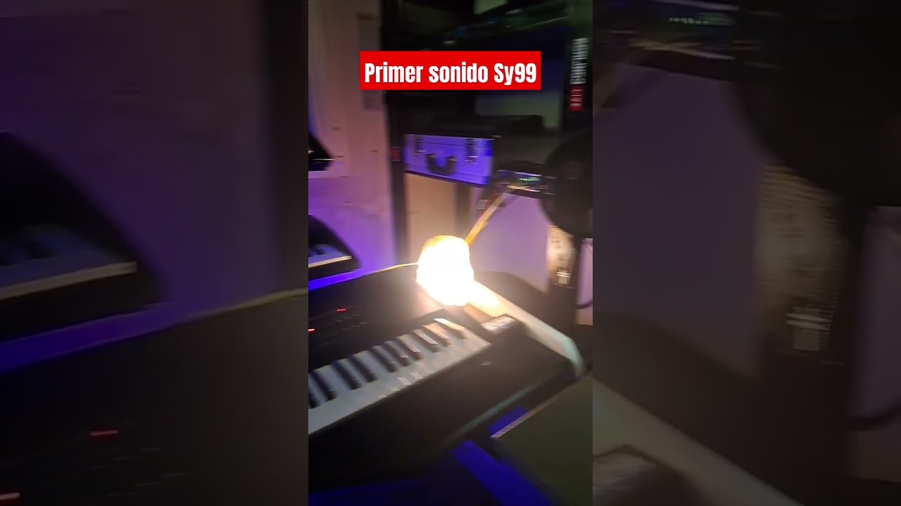 Primer sonido @YamahaSynthsOfficial #Sy99
