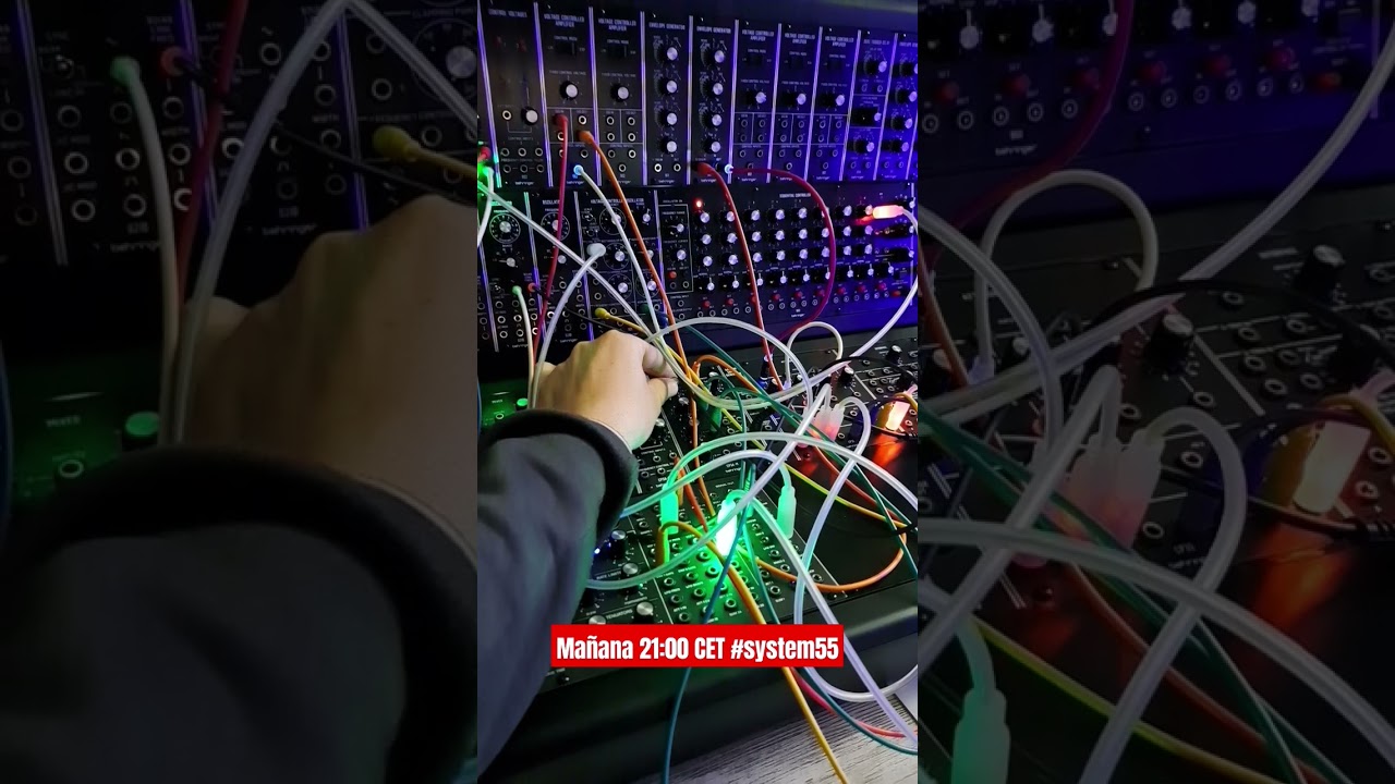 Mañana 21:00 CET @behringer #system55