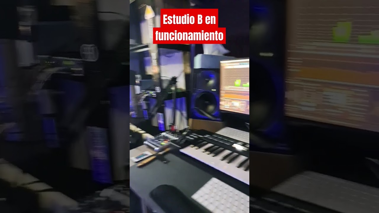 Estudio B en funcionamiento