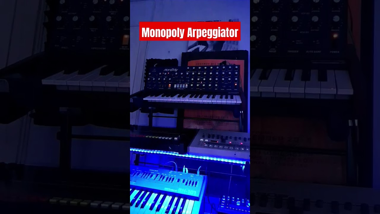 @behringer #monopoly #arpeggiator #techno