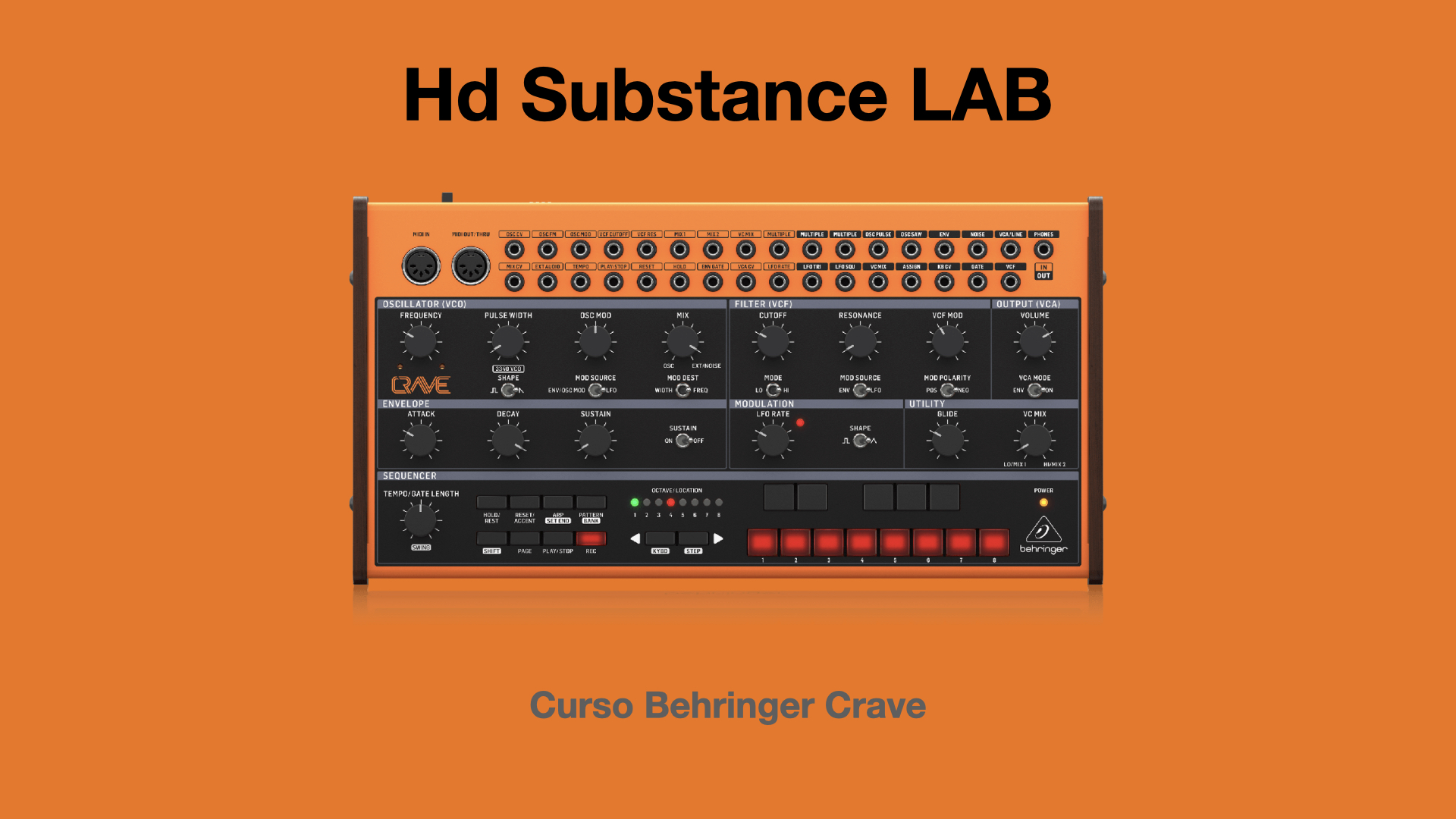 Curso Behringer Crave