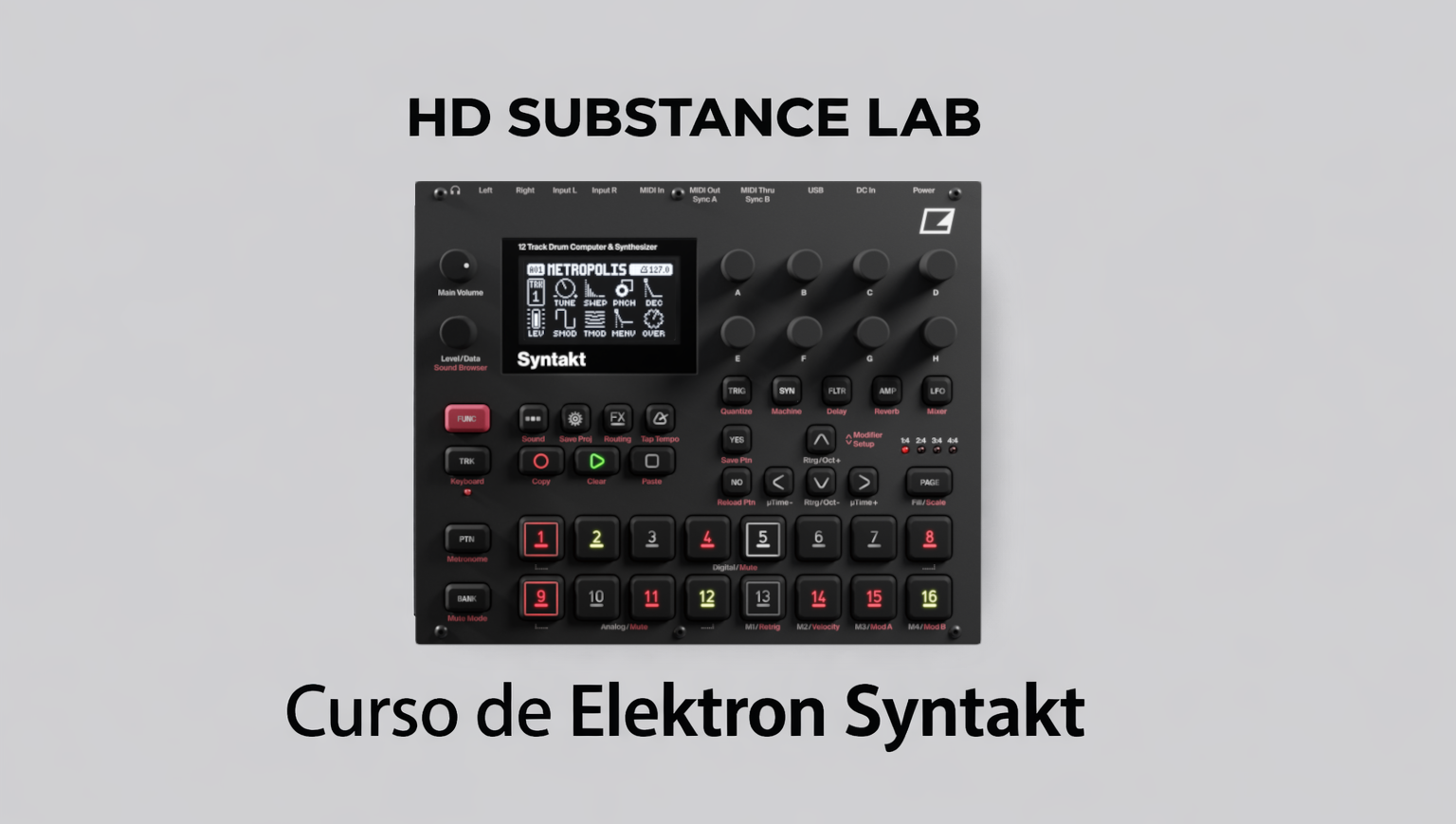 Curso Elektron Syntakt
