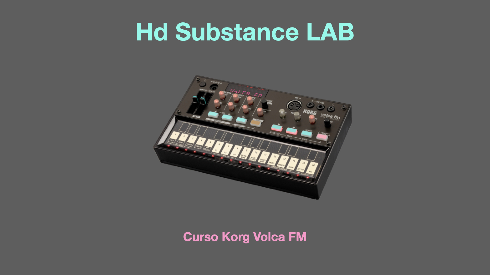 Curso Korg Volca FM – Síntesis FM